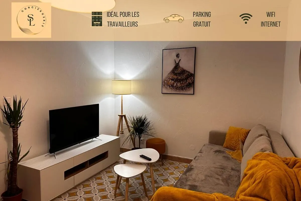 Apartman Cozy Atmosphere 4Pers Near Eurexpo Groupamastadium Saint-Priest Franciaország